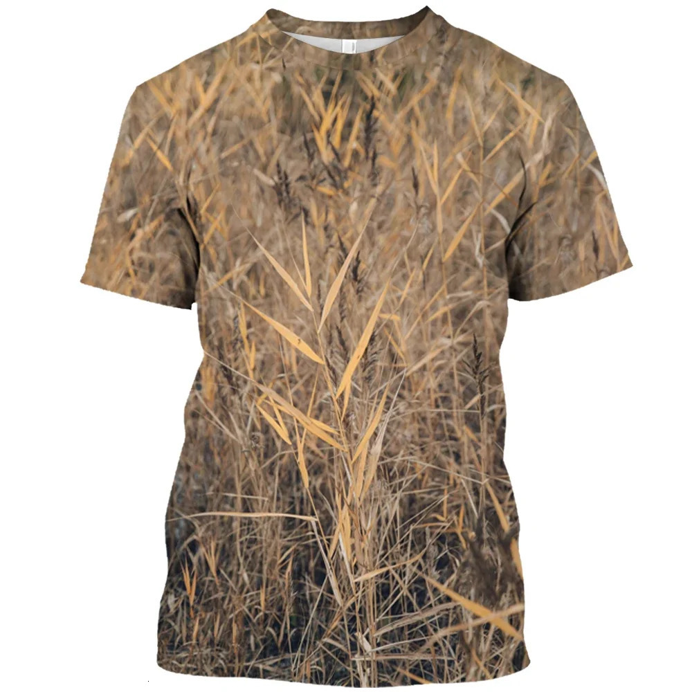 Summer Jungle Camo Pretender T-shirts Outdoor Hunting Camping Camouflage T Shirt Mens Short Sleeve Round Neck Oversized T-shirt 250217