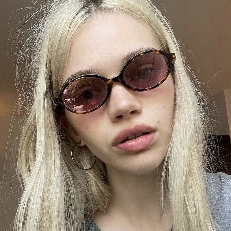 Oval Shape Women's Glasses Frame Vintage Retro Style Eyeglass Frames Blue Light Blocking Women's Glasses