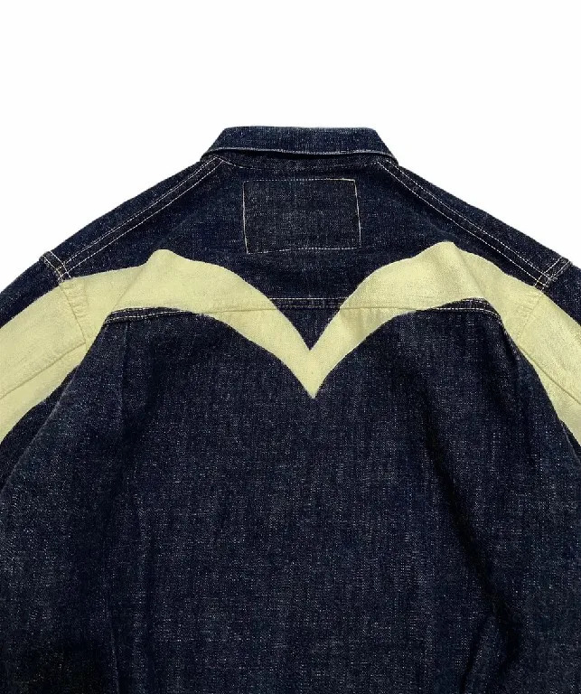 Jacket Y2K Clothes Men Women Japanese Gothic Hip Hop Graphic Retro Blue Oversized Denim Fashion Casual Long Sleeve 250210