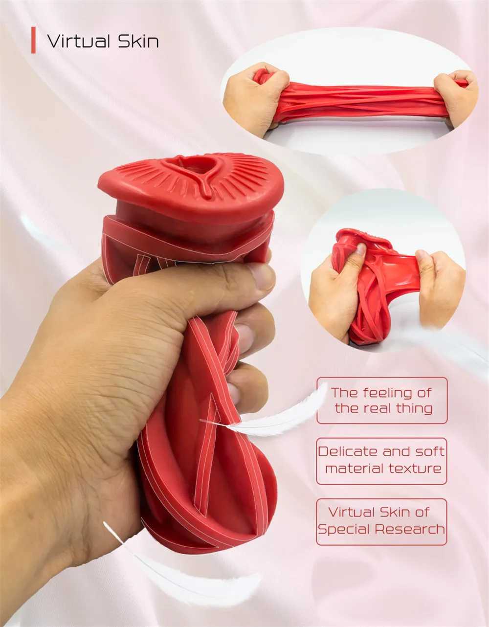 Leten 708 Pro Male Masturbators Aircraft Cup Flexible Internal Vaginal Automatic Sex Machine Accessories Replacement W250218