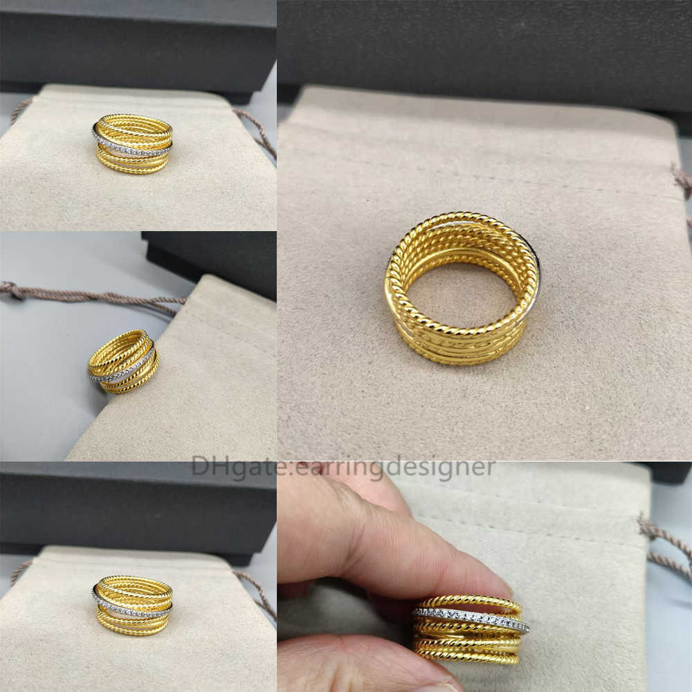 Rings Designer Station Cross Men Personalized Pendant Ring for Engagement Women Vintage Wedding Punk Customization Jewelry Gift Band with Box