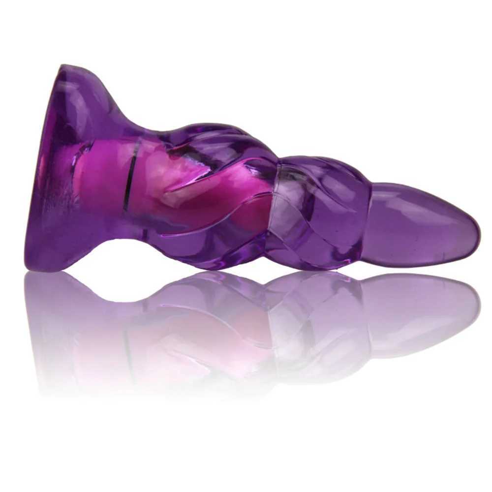 Jelly Tower Clitoral G-Spot Vibrator Massage Stick Waterproof Masturbation Beads Bullet Orgasm Squirt Sex Toys for WomenXJ250218