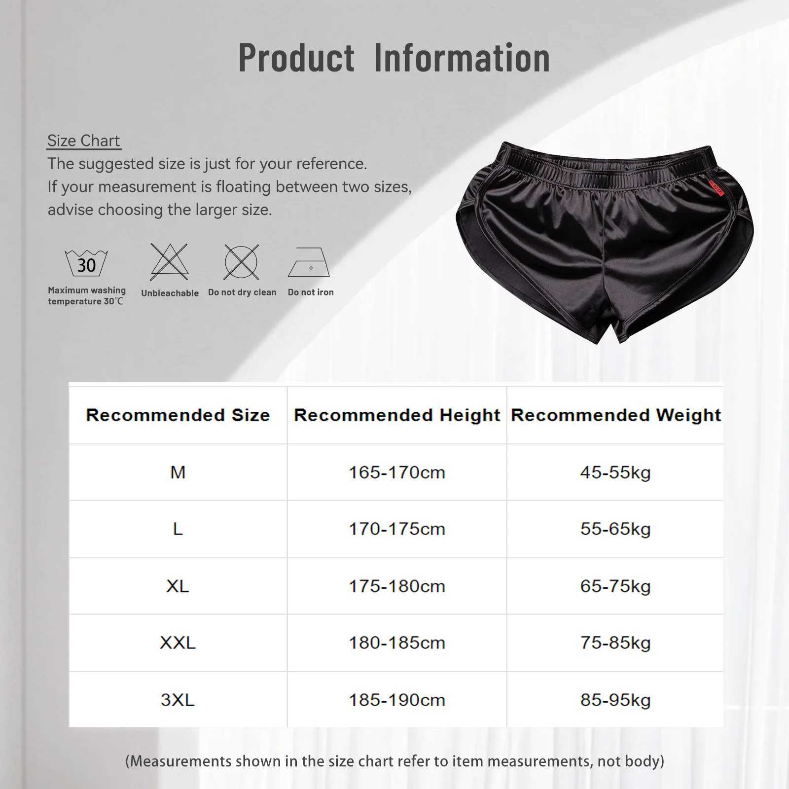 Mens Side Split Satin Swim Shorts Built-in Bulge Pouch Boxer Brief Shorts Swimming Trunks Pajama Bottoms Loungewear Homewear M250218