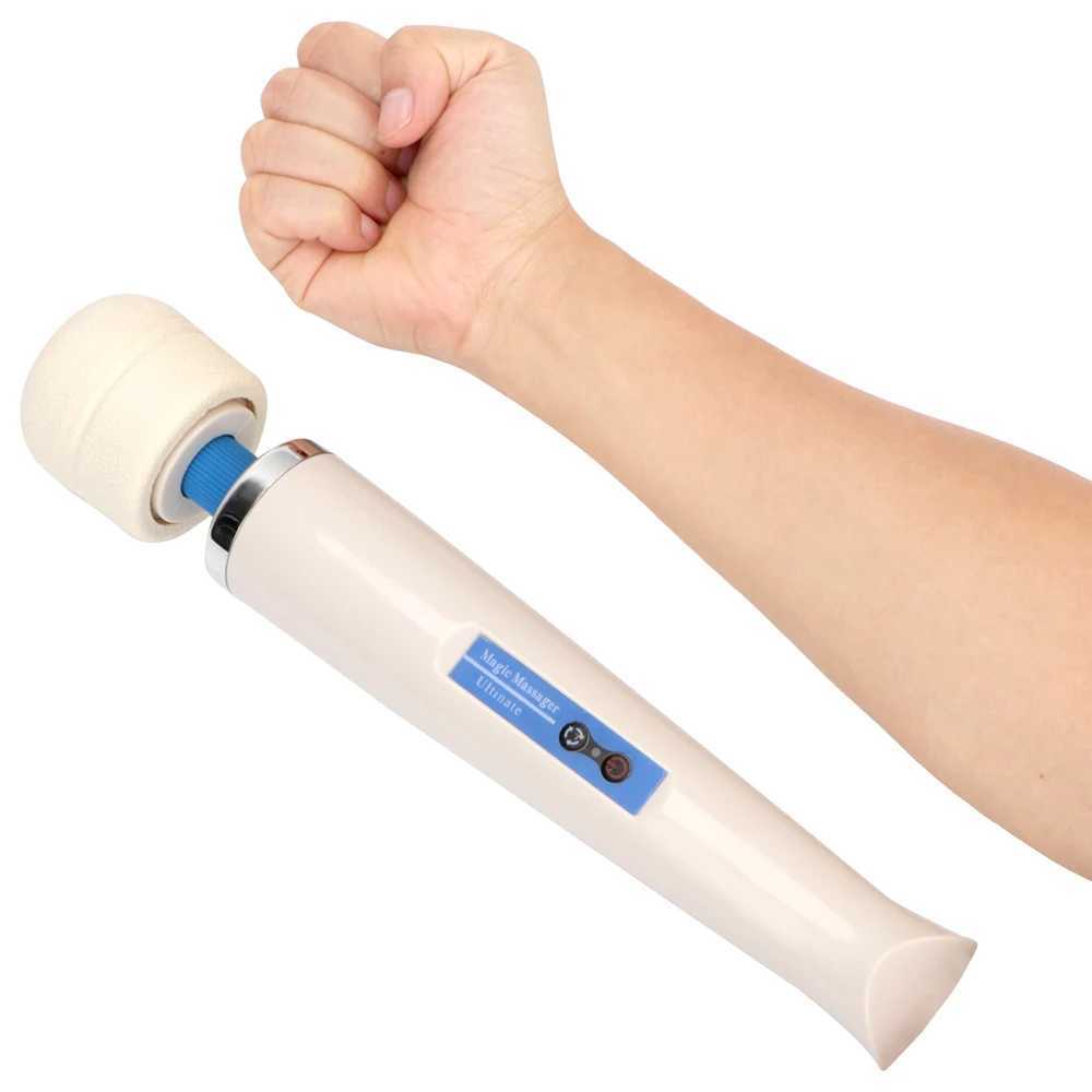 31cm Big Magic Wand EU Plug Vibrators Women Masturbator Body Massager Clitoris Vagina Nipple Stimulator Erotic Toys For Sex ShopXJ250218