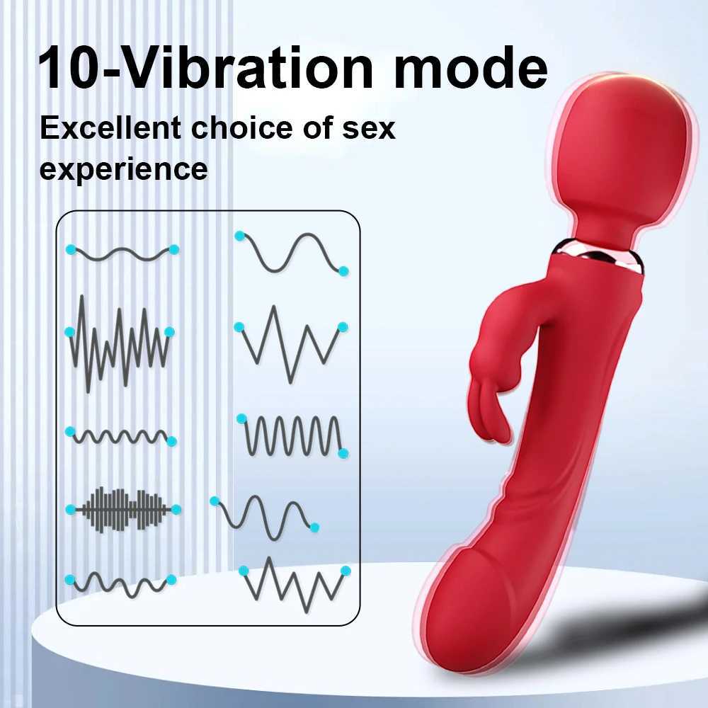 The Latest High End Three Head Vibrator Instant Orgasm Mute Clitoris G Spot Nipple Women Masturbation Device Adult Sex ToyXJ250218