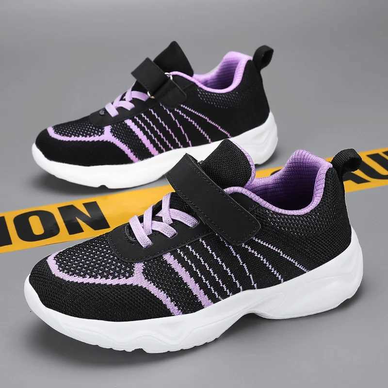 Children aged 6 to 12 Sneakers For Girls Mesh Breathable 8-14 years old Kids School Sports Casual Shoes Tennis Boys 10 years old Z250217