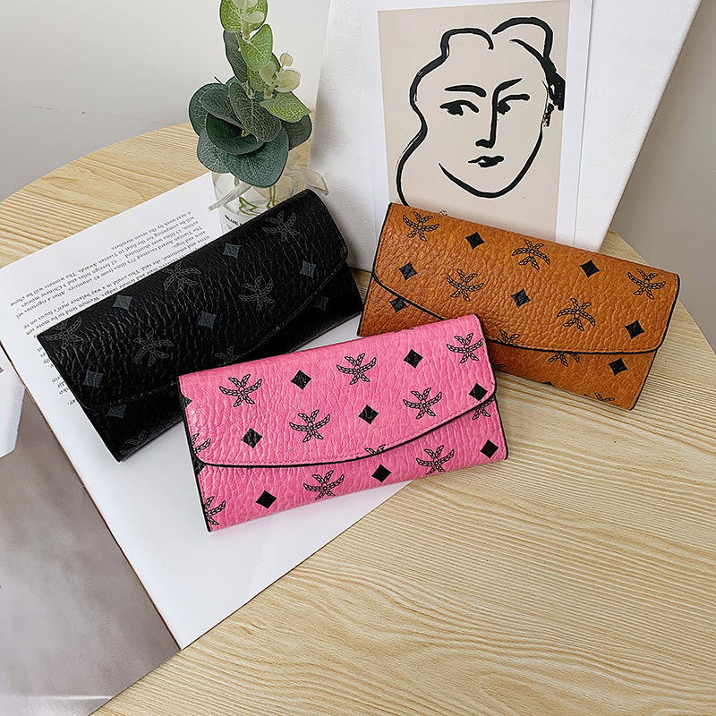 2025 new women's long wallet, high luxury printed multi slot folding wallet trend #swissmilitary