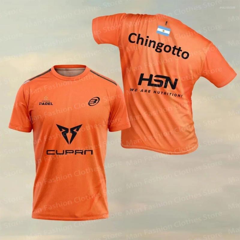Men's Tracksuits 25 Padel Wear Sports Men Women Summer T-Shirt Short Sleeve Shorts Set Women's Street Casual T Shirt