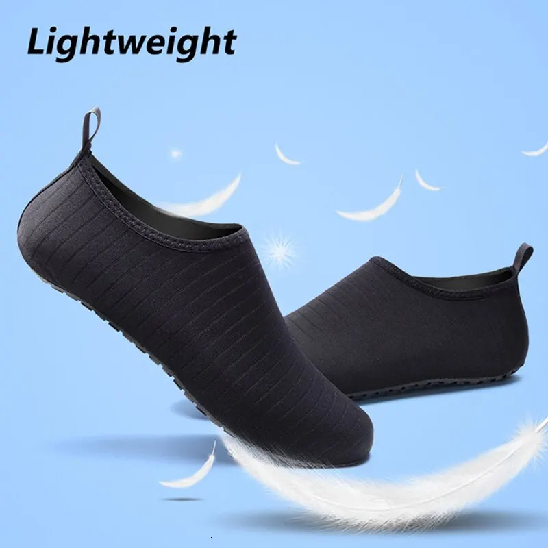 Feslishoet Men Beach Barefoot Aqua Socks Sneakers Women Water Shoes Gym Sports Surfing Diving Swimming Snorkeling Yoga Shoes 250217