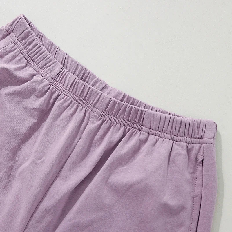 Casual Loose 95% Cotton Shorts Knitted Women High-wasit Soft Streetwear Sport Running Basic Summer Short With Pockect Mujer 250217