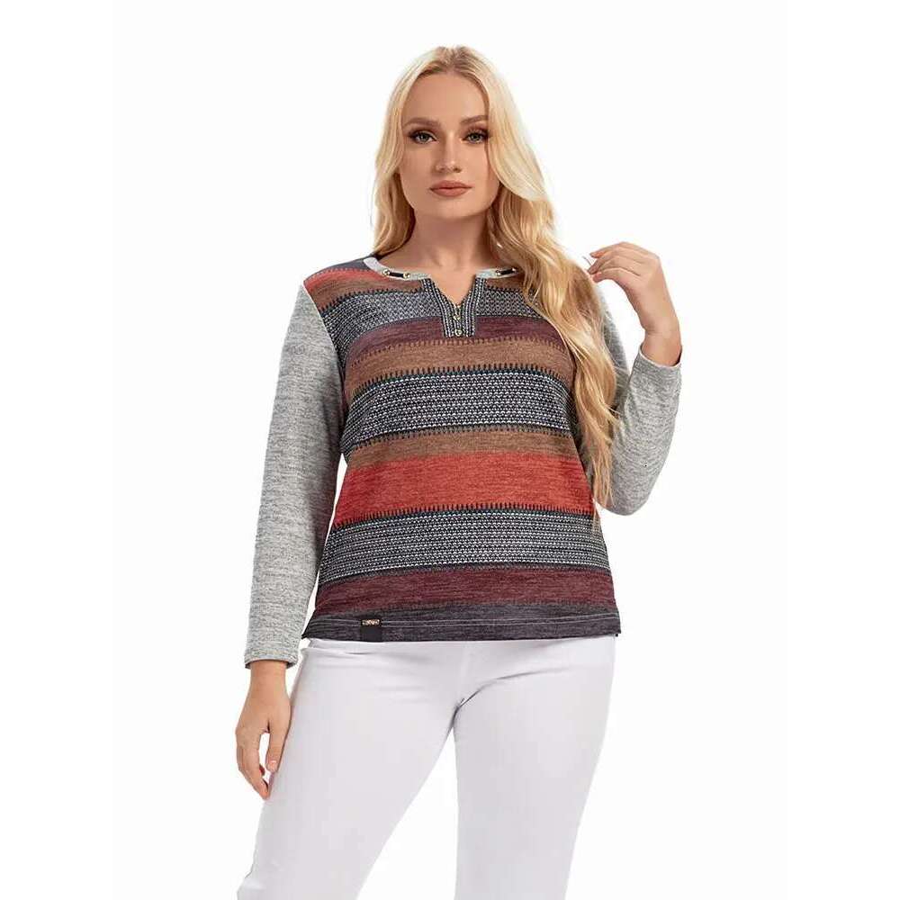 Womens Plus Size Woven Vneck Shirt Belongs To The Category Of Womens Clothing