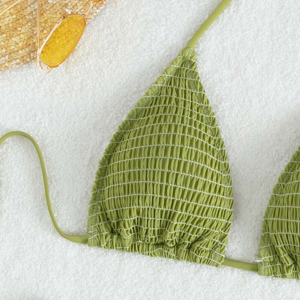 Trendy Printed Neck Strap, Sexy Bikini Tie, Hot Spring Split Swimsuit Gt Cut Swimsuit Women Swimsuit Sexy One Piece Swimsuit New Arrival New Product