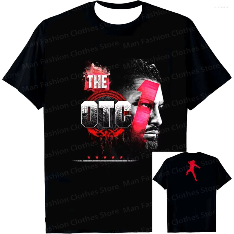 Men's Tracksuits 2025 Summer Style Women's 3D Printed Roman Reigns The OTC Men T-Shirt Street Casual Sports Fashion Top T-shirts