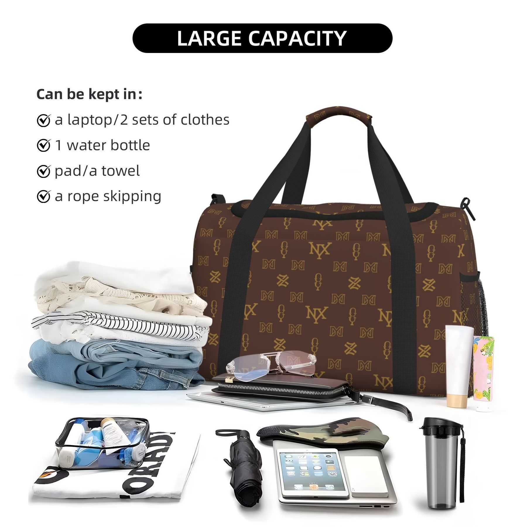 NXY Outdoor Duffle Bag Fitness Shoulder Bag Sports travel bags Large Capacity Travel Bag vacation tote bags Outdoor handbags luggage
