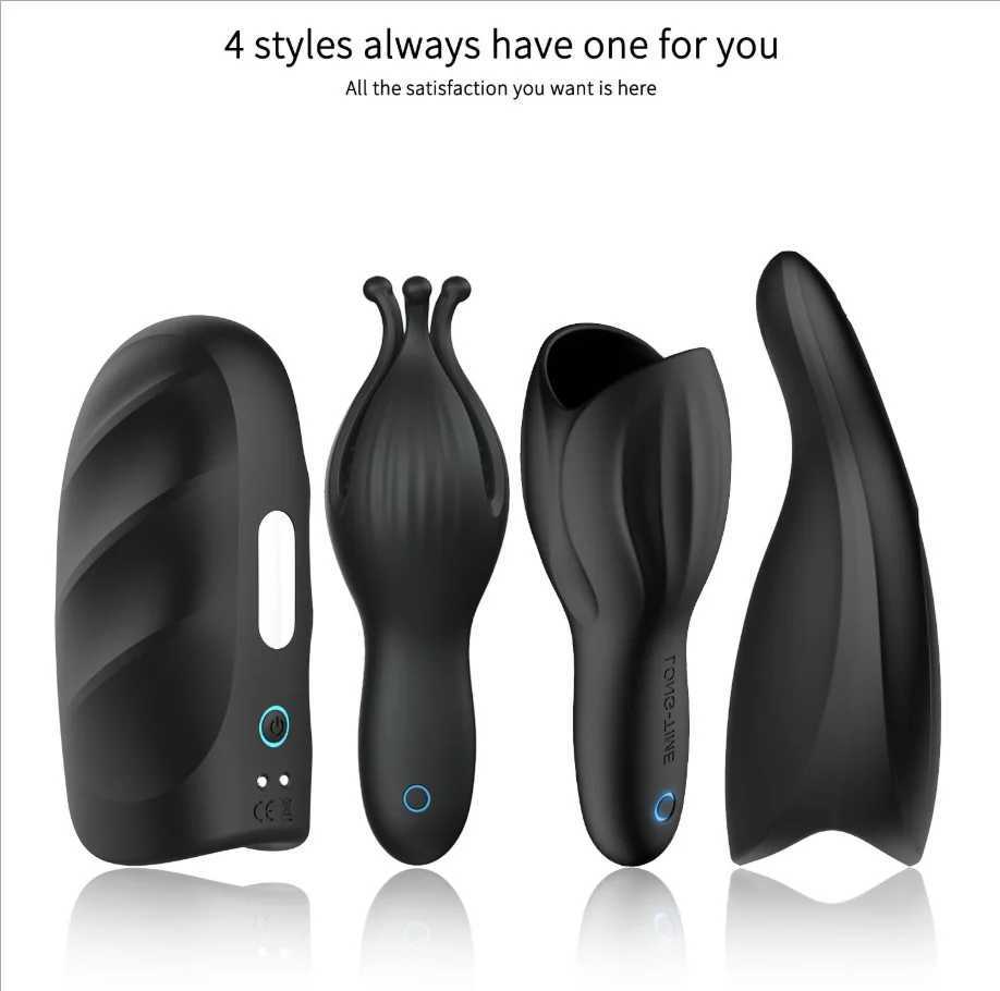 Masturbator Vibration Blowjob Machine 4 Styles Masturbation Cup Sex Toys Adult Goods for Men Masturbate Supplies W250218
