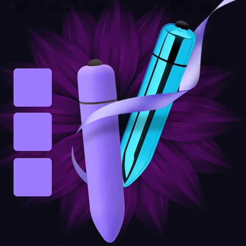 Supersex Bullet Vibrator Massage Stick Masturbation Vibrating G spot AV Clitoris Orgasm Squirt Stick adult Sex Toys for womanXJ250218