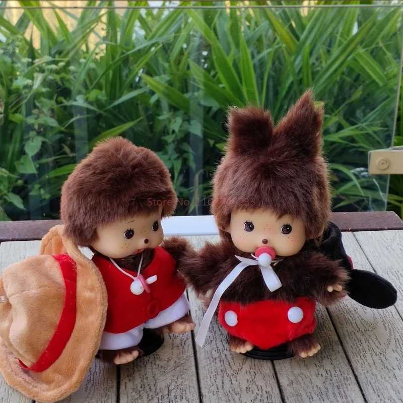 2025 New In Stock 15cm Monqiqi Kaii Doll Bag Pendants Plush Toy Hand Puppet Children Cute Gift Birthday Festival GiftsXJ250218