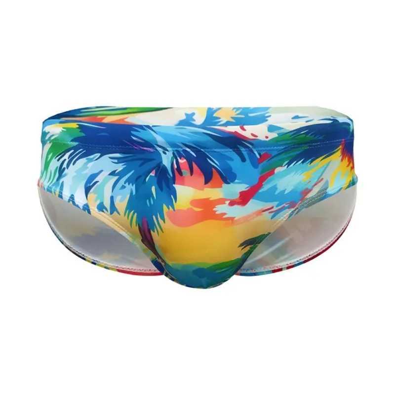 Summer Swimming Suitcase Mens Breathable Swimsuit Boxing Swimsuit Bikini Swimsuit Quick Drying Beach Shorts M250218