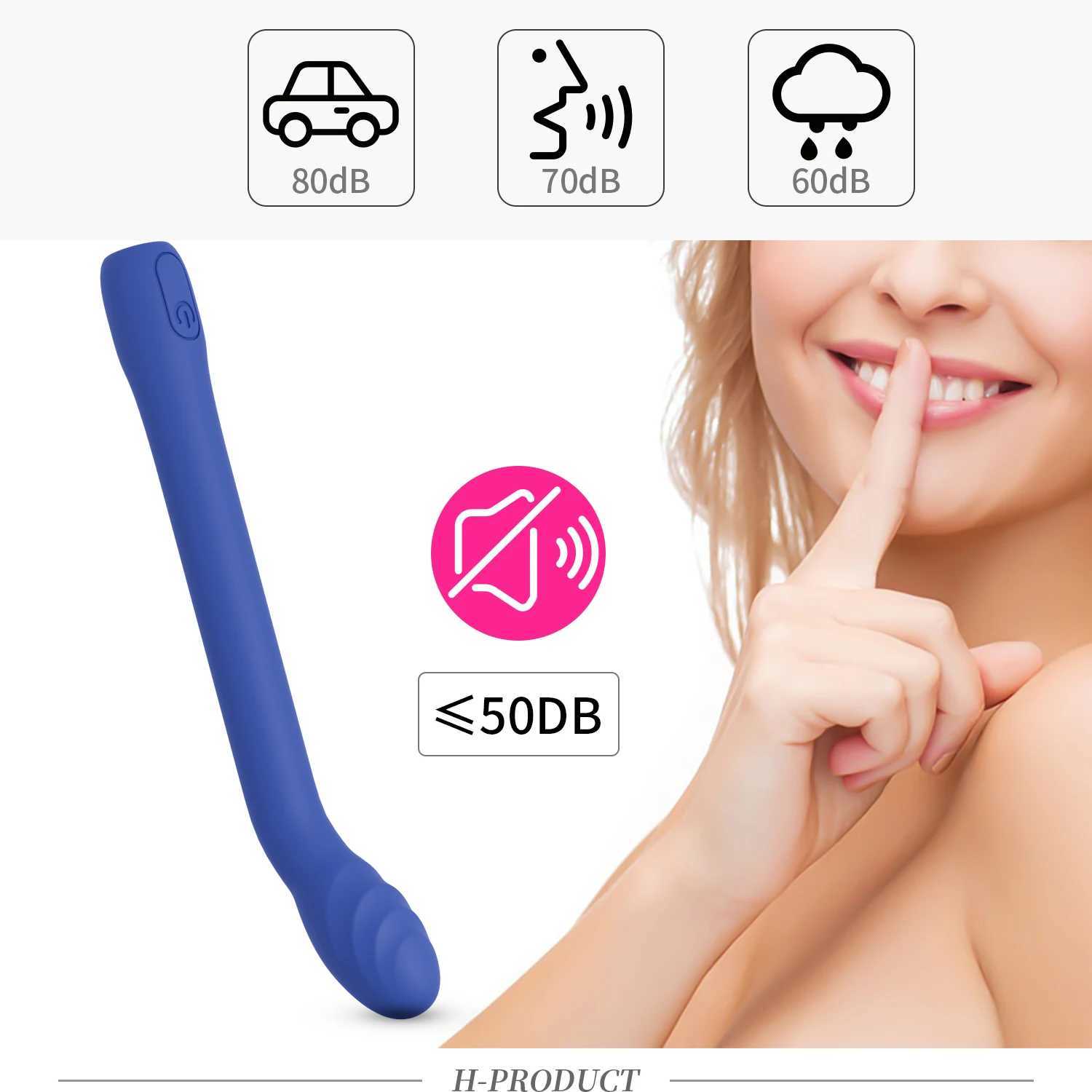 Soft Silicone Anal Beads Balls Handheld Butt Plug Dual Head Stimulation Anus Sex Toy Prostate Massage Female Vagina MasturbatorXJ250218