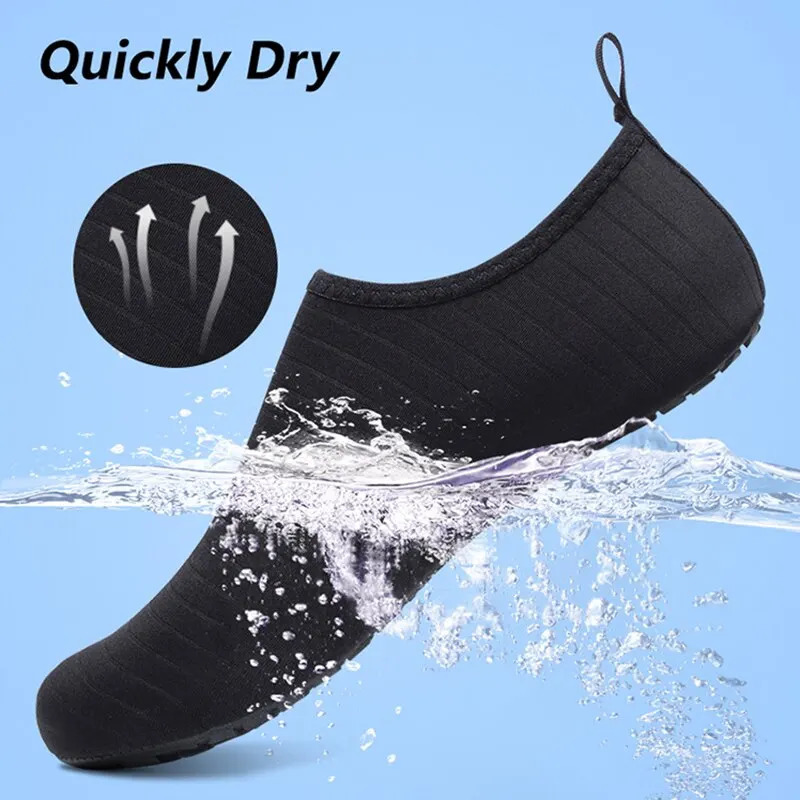 Feslishoet Men Beach Barefoot Aqua Socks Sneakers Women Water Shoes Gym Sports Surfing Diving Swimming Snorkeling Yoga Shoes 250217