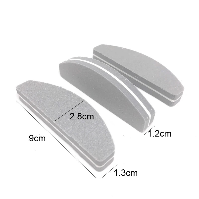 100 X Professional Nail File Mini Sponge Nail Sanding Blocks UV Gel Polish Manicure Tools Nail Buffer Files 100 180 Nagelvijlen 250214