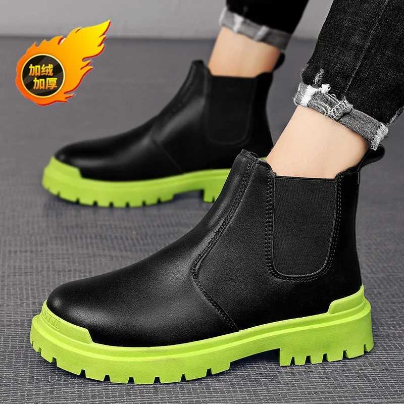 Ankle Boots Casual Sneaker Casual Shoes Leather Shoes Male Sneakers Loafers Sports and Leisure Work Wear Mens Autumn SneakersXJ250217