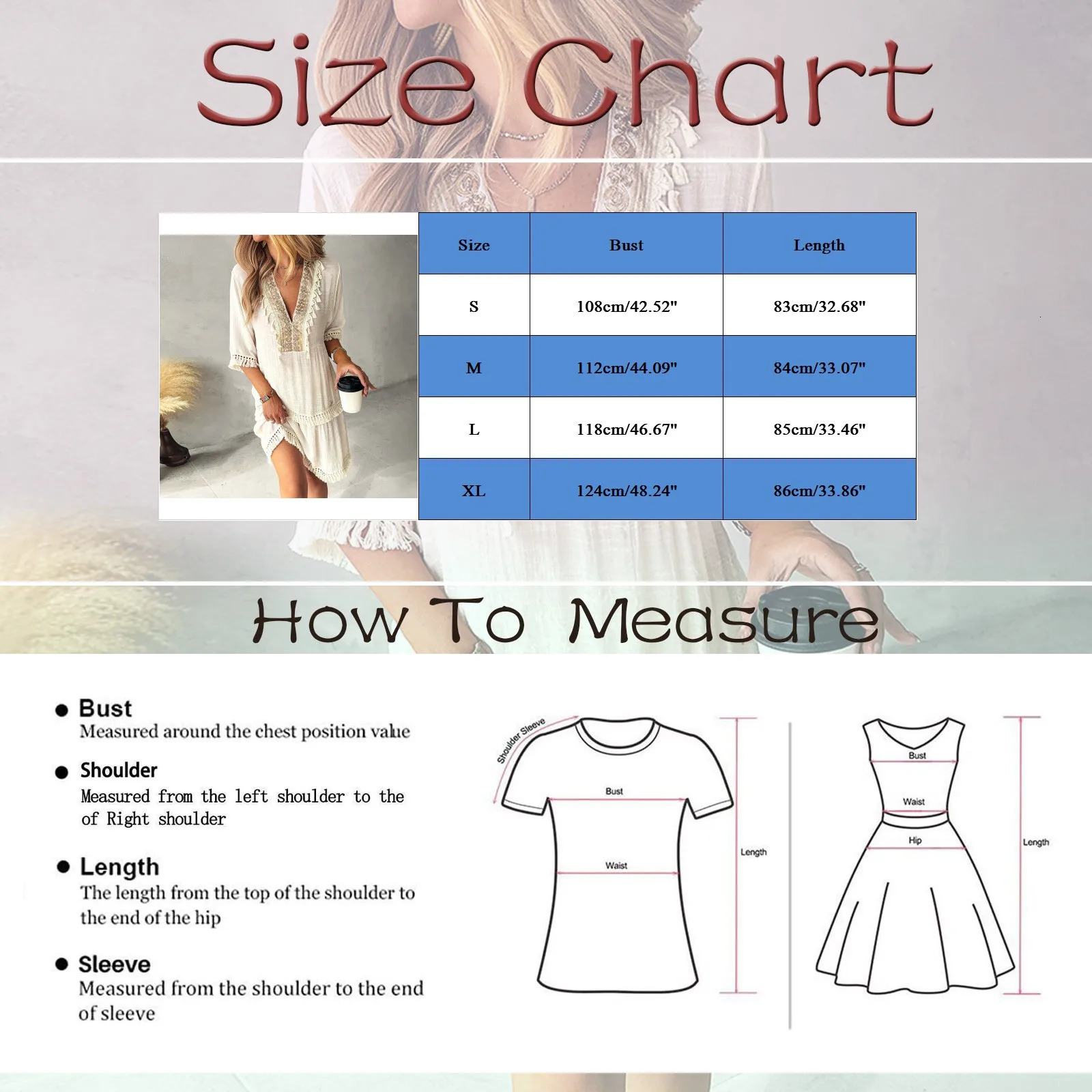 Womens Elegant Dress Womens Embroidered V-neck Casual Dress Bohemian Holiday Dress Loose Cotton Linen Dress 250213