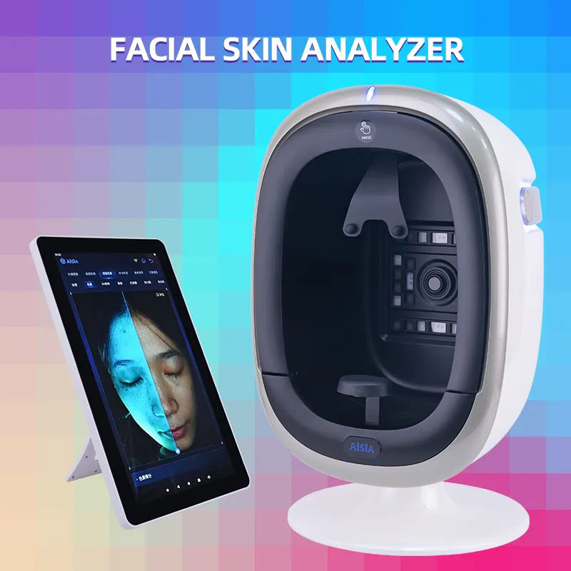 Face Skin Diagnostics Analyzer Facial Tester Scanner Magic Face Skin Analysis Machine