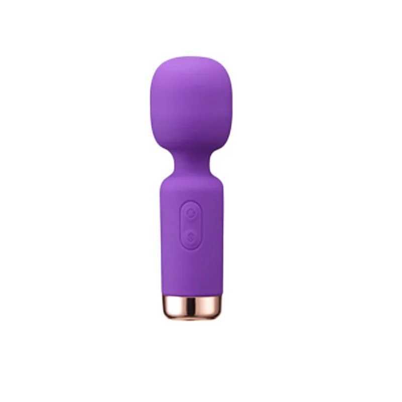 New female AV stick mini massage stick stimulates G-spot instantly orgasms compact vibrator womens masturbatorXJ250218