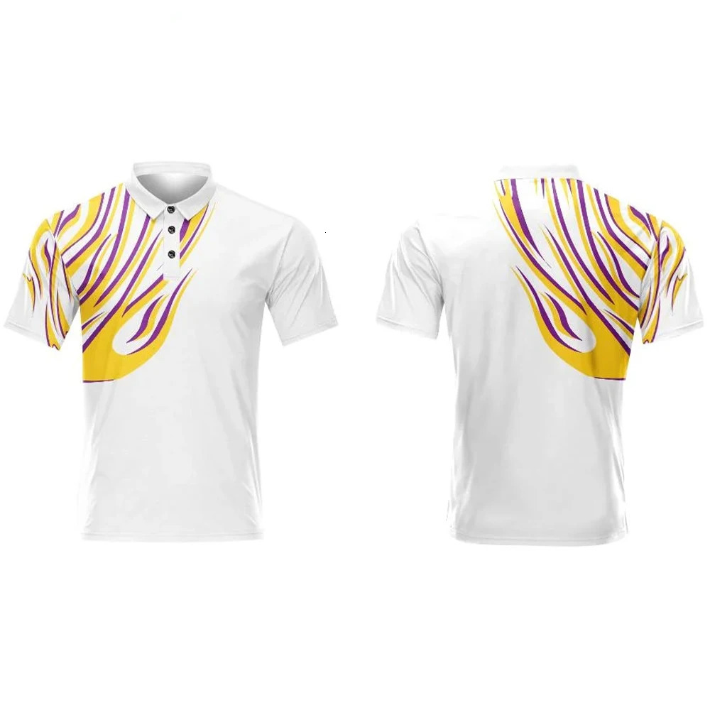Summer Selling Mens Simple Motion POLO Shirt TShirt Casual Comfort Street outdoors clothing Striped Polo 250213