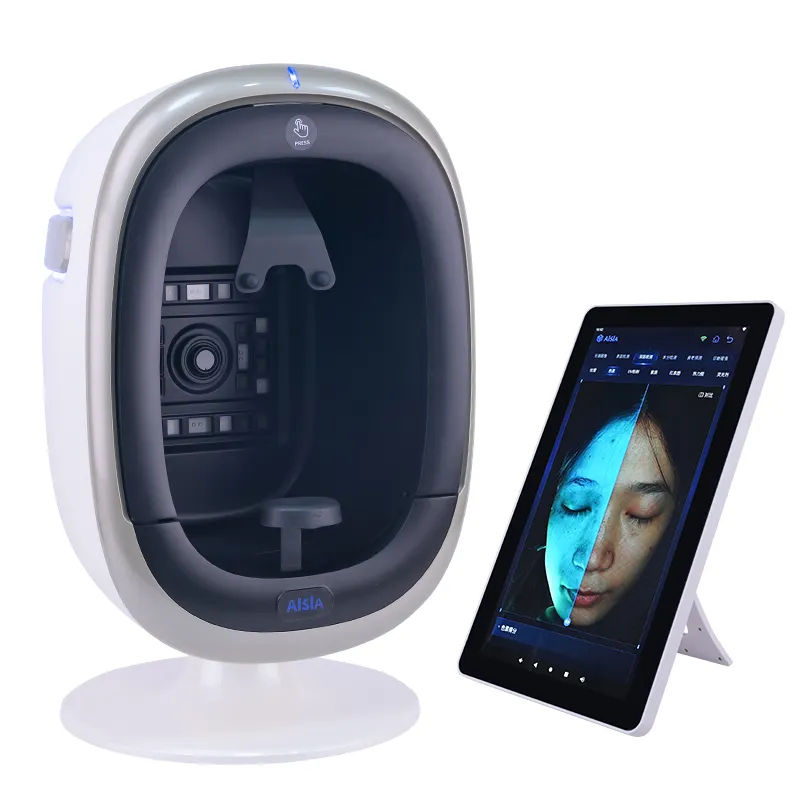 2025 3D Skin Analyzer Professional Analizadaor Magnetico Skin Analysis Device Scanner Skin Tester
