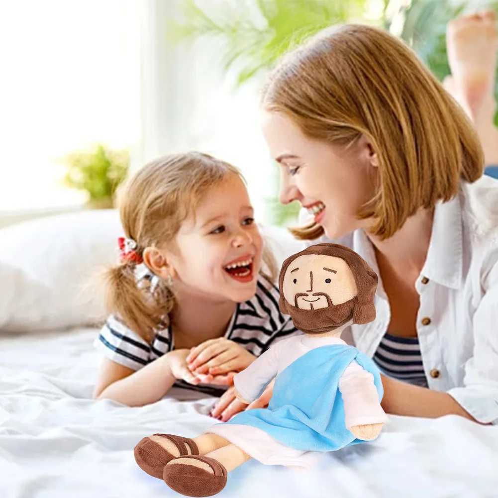Jesus Plush Doll Stuffed Animal Jesus Plush Toy Plushie Savior Doll Plushie Toy Gifts for Kids for Christening Religious EasterXJ250218