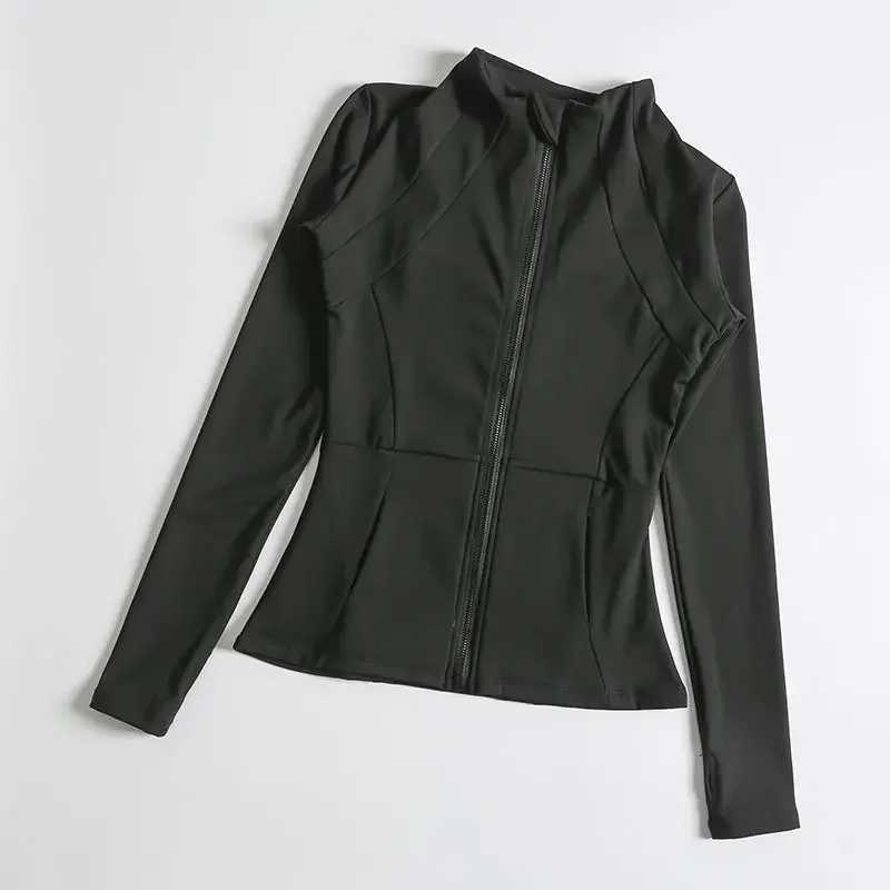 Active Shirts Tees Clothing windproof sportswear womens running long Slve sportswear sports jacket womens sportswear H25218