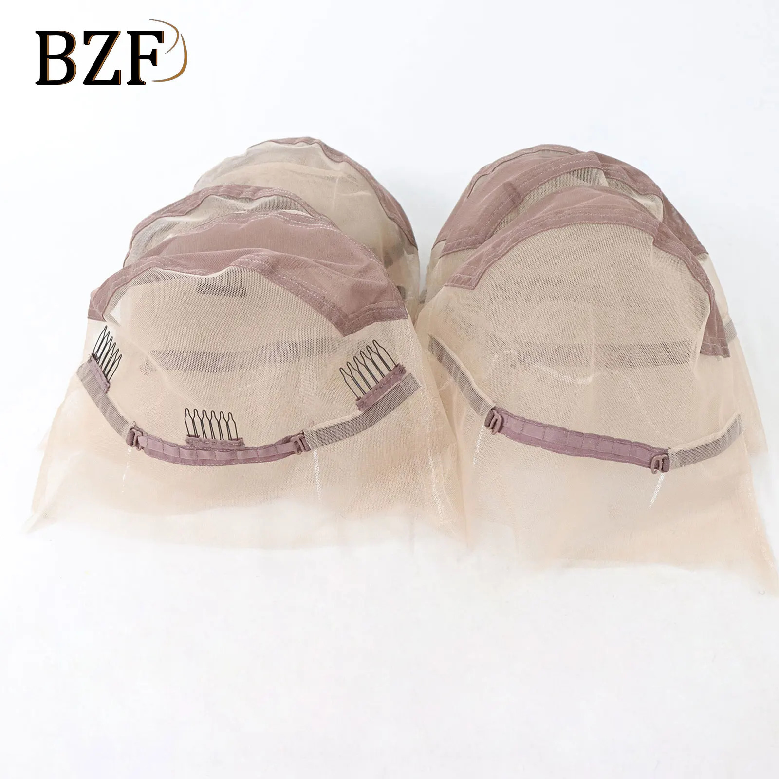 Full Lace Wig Cap Transparent Swiss 360 Lace Frontal Wig Caps For Making Wigs Ventilated 13x6 Lace Weaving Net Cap Accessories 250214