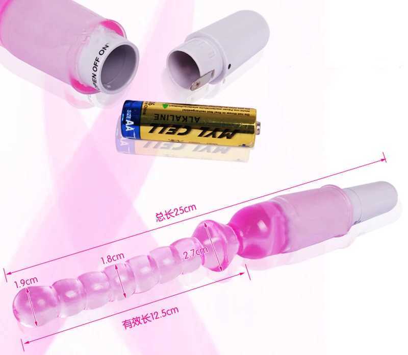 anal beads vibrator Gspot Massager Stick girl solo Masturbation buttplug Vibrating Brush AV Orgasm Squirt Stick Sex ToysXJ250218