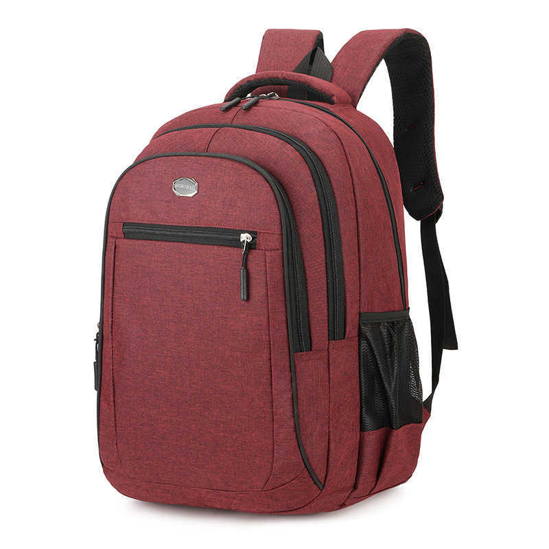 Computer Backpack Mens Backpack Business Large Capacity Printable Simple Backpack for Junior High School Students Day Backpack Travel Bag 241225