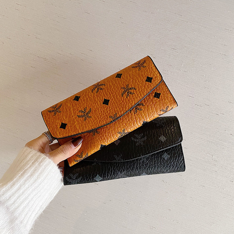 2025 new women's long wallet, high luxury printed multi slot folding wallet trend #swissmilitary