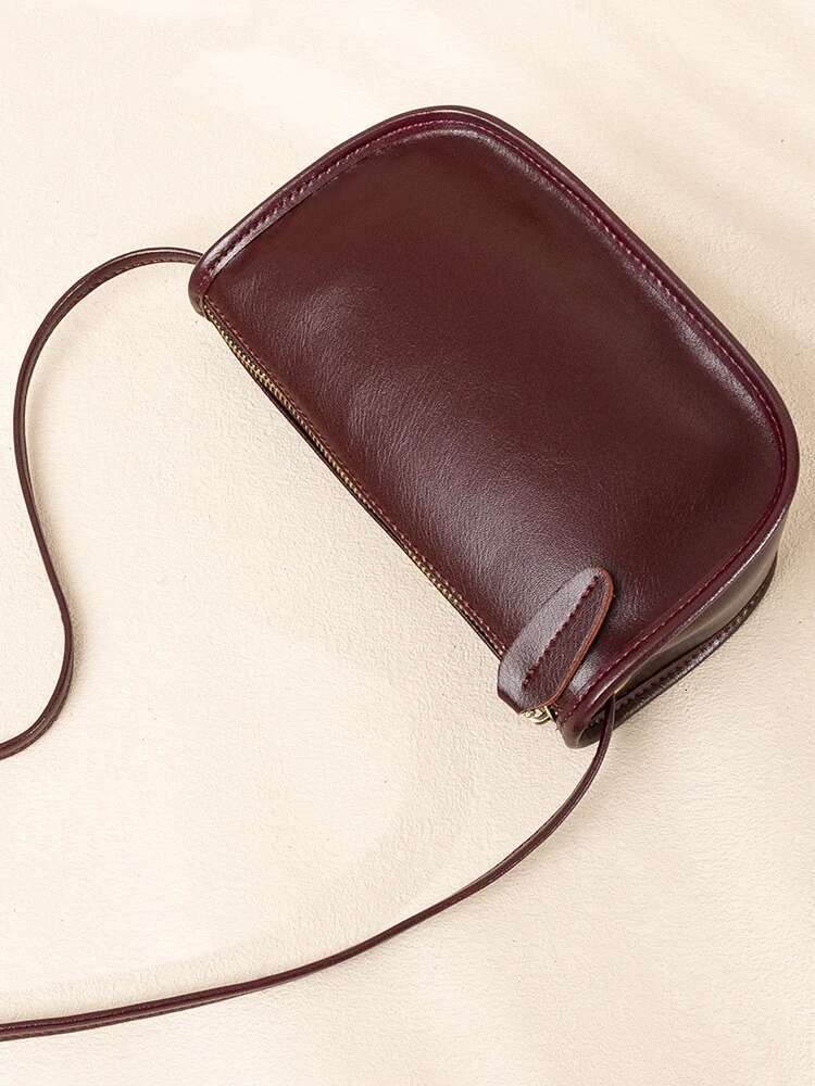 YANATARI Underarm Cowhide Genuine Leather Handbags Women Vintage Shoulder Bag Female Small Crossbody Bags High Quality