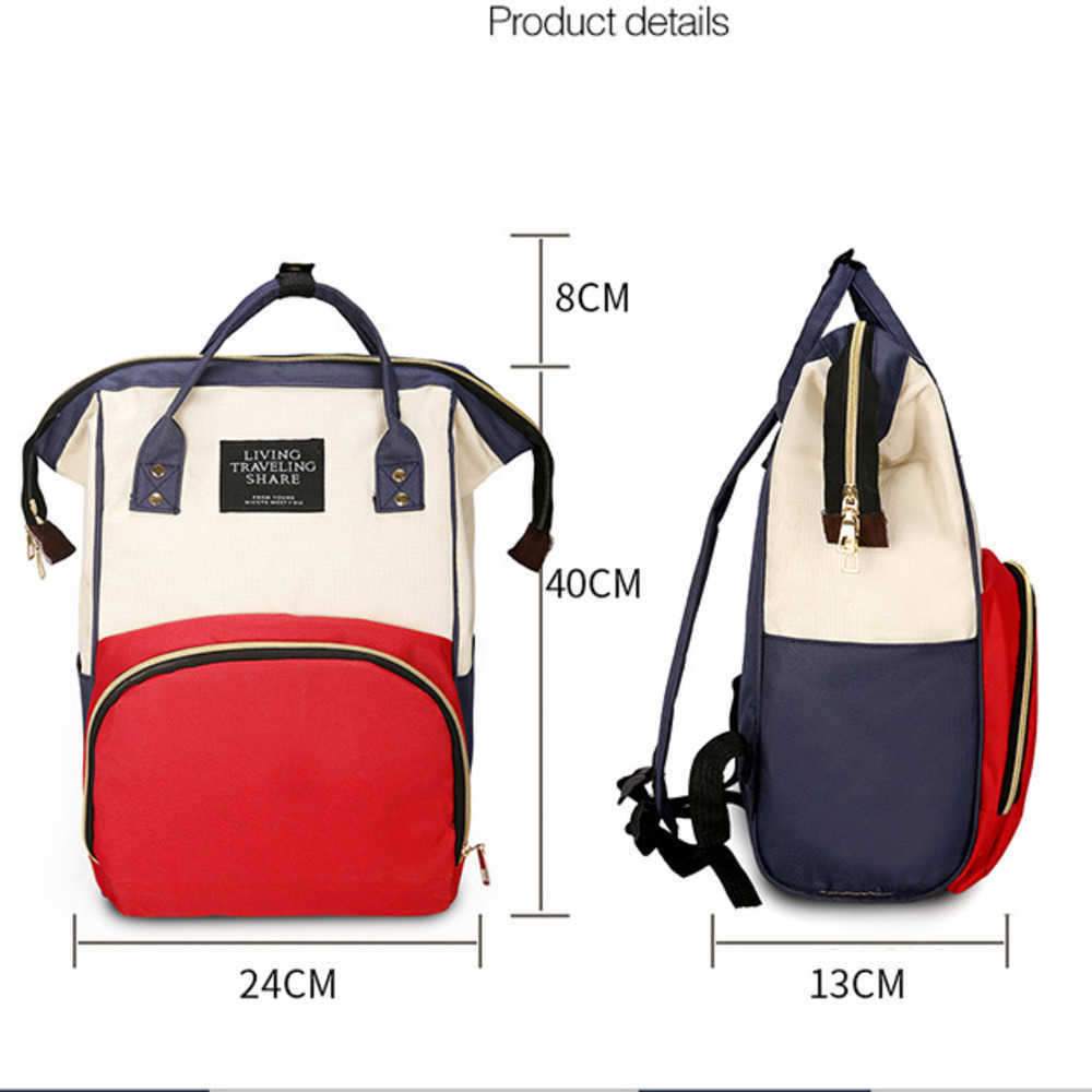 Mommy Bag New Handheld Backpack Insulated Outward Backpack Large Capacity Multi Functional Mother And Child Bag Day Backpack Travel Bag 241225