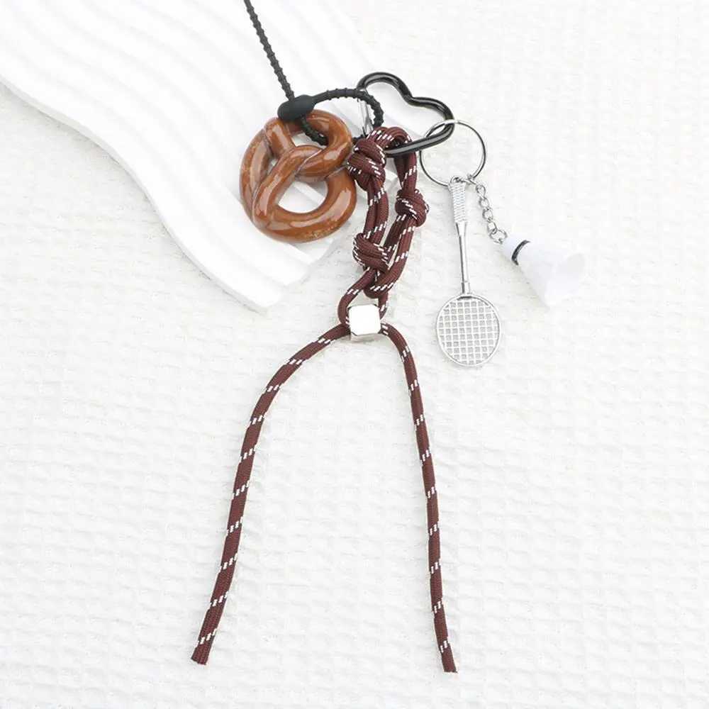 Keychains Lanyards Bag Parts Accessories Hot Multi-Functional Y2k Charms Keychain Lock Chain For Phone Case Hanging Ornaments Diy Weaving Pendant H250