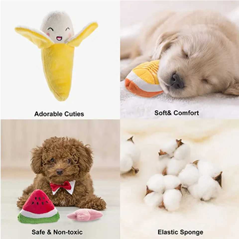 Others Dog Toys Chews Non-Toxic Durable Interactive and Safe Pet Toy - Perfect Gift to Keep Your Furry Friends Active and Happy - Provides Hours of H2