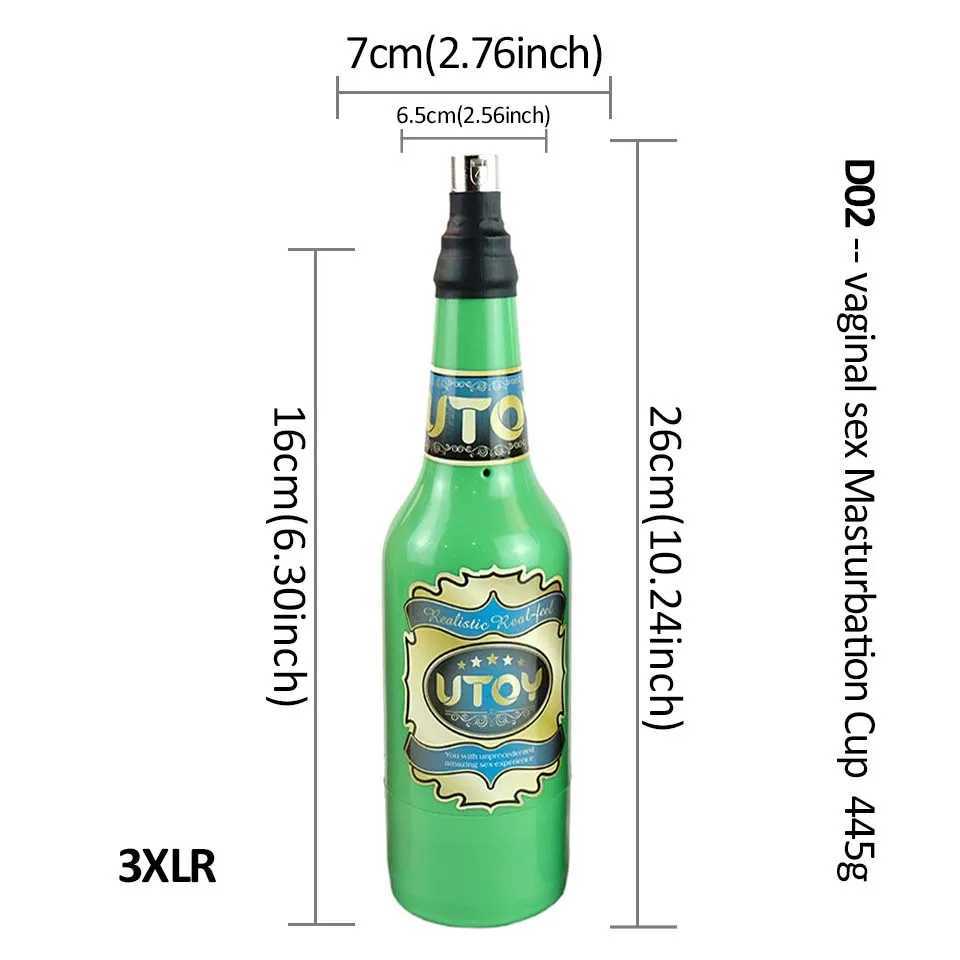 FREDORCH 3XLR Sex Machine Masturbation Cup Attachments vagina anal oral sex cup Accessories Vibration Sex Toys for Men W250218