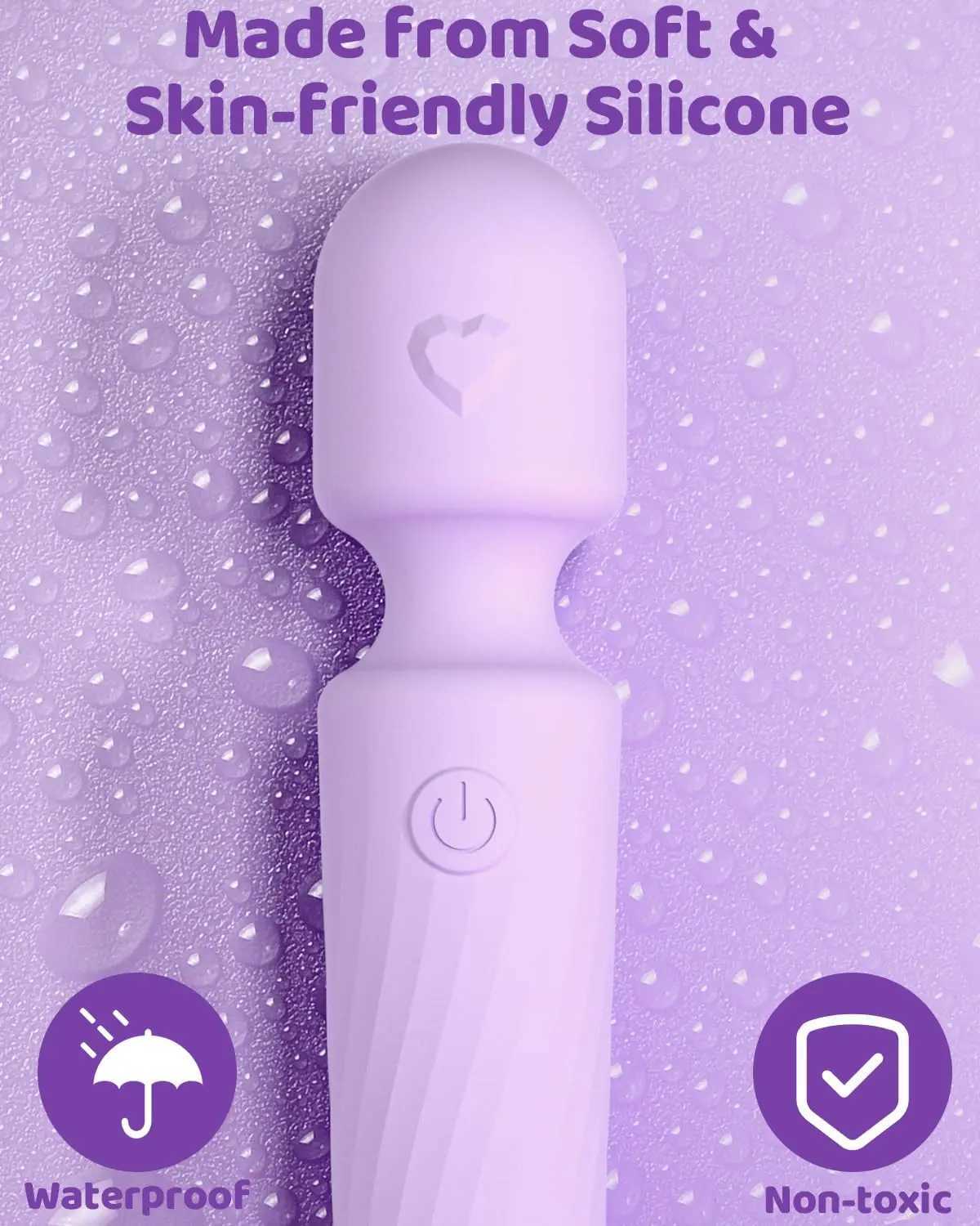 10 Speeds Powerful AV Vibrator for Women Nipple G spot Clitoris Stimulator Magic-Wand Dildo Female Masturbation Adult Sex ToysXJ250218