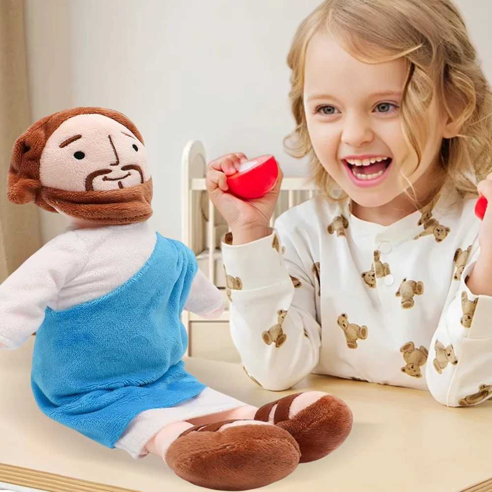 Jesus Plush Doll Stuffed Animal Jesus Plush Toy Plushie Savior Doll Plushie Toy Gifts for Kids for Christening Religious EasterXJ250218