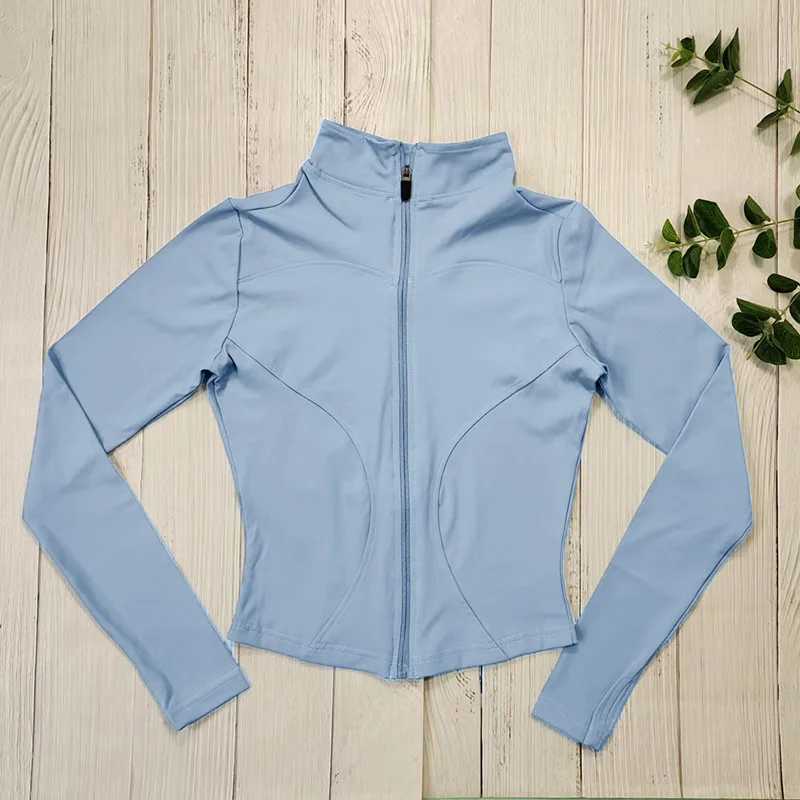 Active Shirts Tees MXLLINA Zipper Horse Riding Jacket Tops Equestrian Competition Base Layer Women Long Slve Coat Equestrian Training Shirts H25218