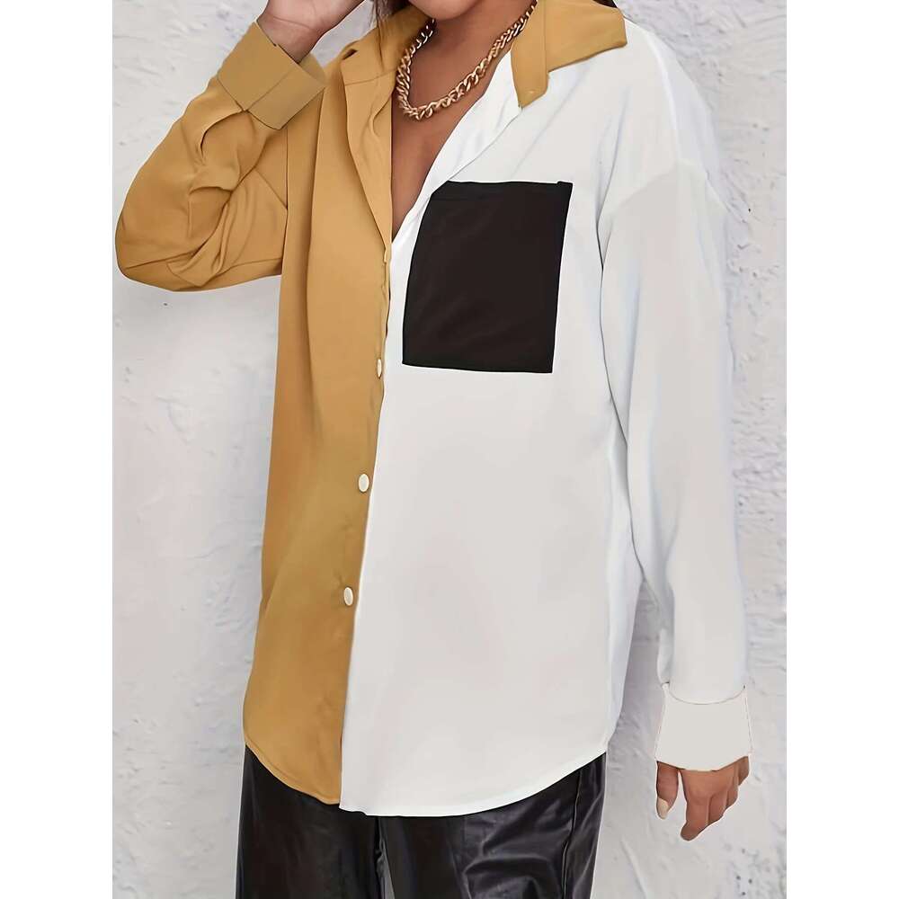 Size Elegant Top, Women's Plus Solid Unce Sleeve V Neck Plicated Detail Shirt Top