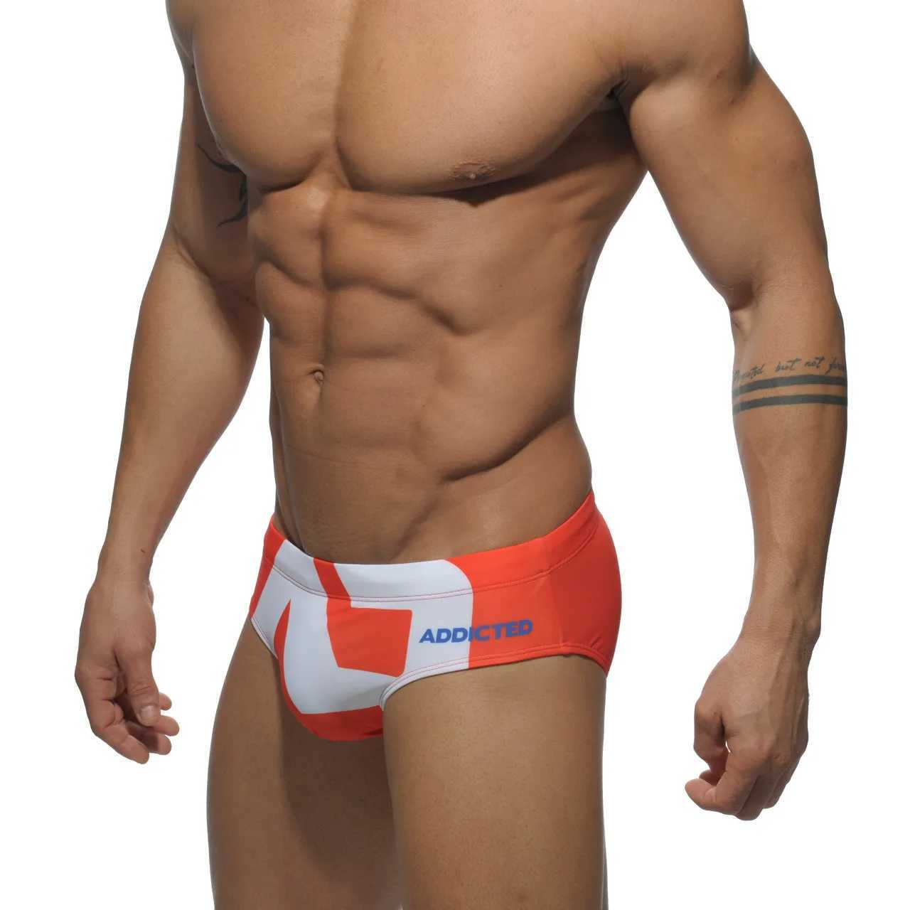 Mens sexy summer beach short waiting swimsuit surfing beach boxing short interference machine surfing dry beach swimsuit M250218