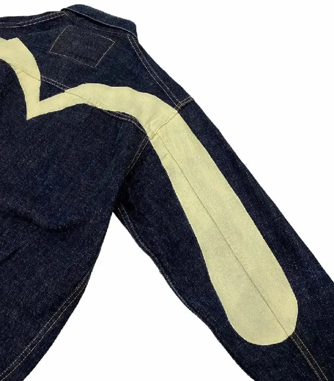 Jacket Y2K Clothes Men Women Japanese Gothic Hip Hop Graphic Retro Blue Oversized Denim Fashion Casual Long Sleeve 250210