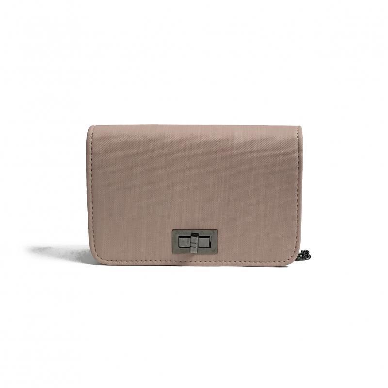 New Versatile Small Square Bag Lock Shoulder Crossbody Women's Bag