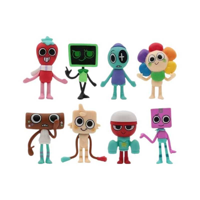 Cartoon Game Dandys World Doll Handmade Model Ornament aa891